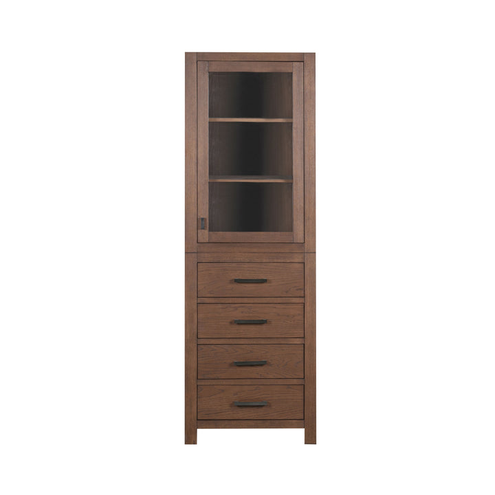 Avanity Modero 24"W x 20"D x 71"H White Bathroom Linen Cabinet