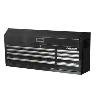 Husky Modular Tool Storage 52 in. W Black Top Tool Chest