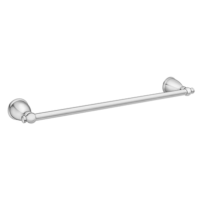 Moen Caldwell 18-in Chrome Wall Mount Single Towel Bar