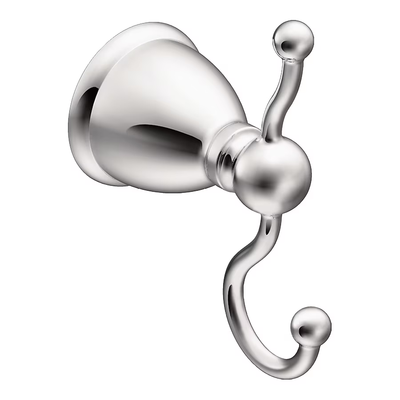 Moen Caldwell Double Hook Chrome Towel Hook