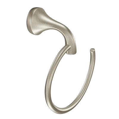 Moen Eva Brushed Nickel Wall Mount Towel Ring