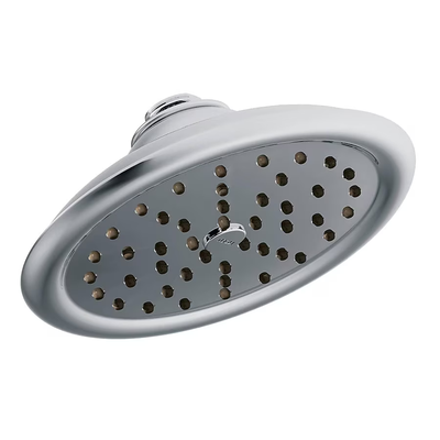 Moen Exact Temp Chrome 1-Spray Rain Shower Head 2.5-GPM (9.5-LPM)