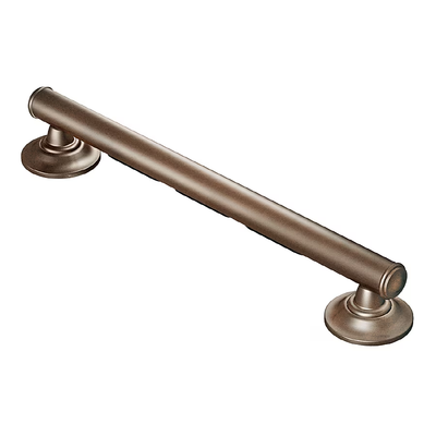 Moen Home Care Grab-Bar 16-in Old World Bronze Wall Mount (ADA Compliant) Grab Bar