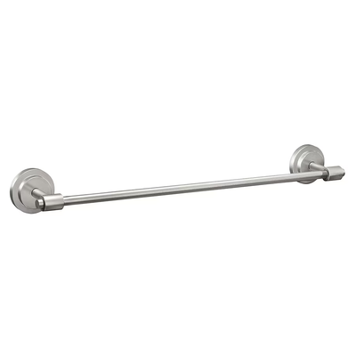 Moen Iso 18-in Spot Resist Brushed Nickel Wall Mount Single Towel Bar