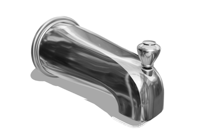 Moen Polished Chrome Bathtub Spout with Diverter