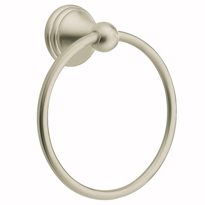 Moen Preston Spot Resist Brushed Nickel Wall Mount Towel Ring