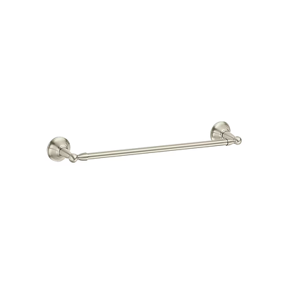 Moen Sage 24-in Spot Resist Brushed Nickel Wall Mount Single Towel Bar