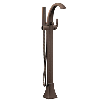 Moen Voss 1-Handle Freestanding Bathtub Faucet with Hand Shower