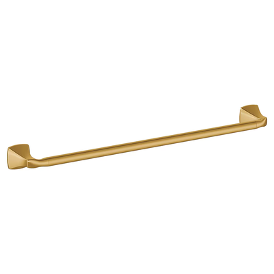 Moen Voss 24-in Brushed Gold Wall Mount Single Towel Bar