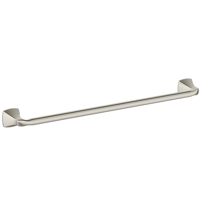 Moen Voss 24-in Brushed Nickel Wall Mount Single Towel Bar