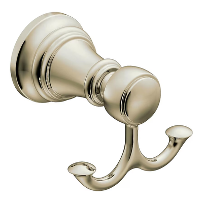 Moen Weymouth Double Hook Nickel Towel Hook