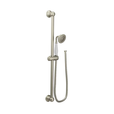 Moen Weymouth Nickel 1-Spray Handheld Shower 1.75-GPM (6.6-LPM)