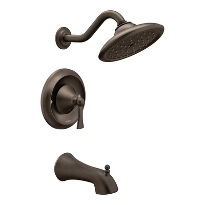 Moen Wynford Oil Rubbed Bronze 1-handle Bathtub and Shower Faucet