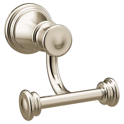 Moen Belfield Double Hook Polished Nickel Towel Hook