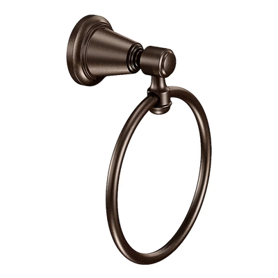 Moen Bradshaw Oil-Rubbed Bronze Wall Mount Towel Ring