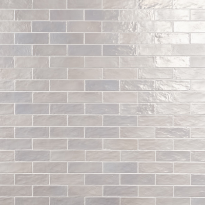 Montauk Fog Gray 2x8 Mixed Finish Ceramic Subway Tile