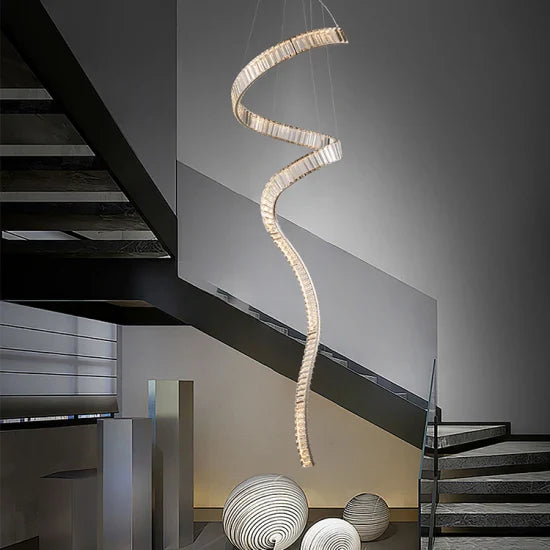 DLSS Lighting Co., Ltd. Nordic Style Crystal Pendant Lamp Hotel Decorative Lighting Modern LED Chandelier