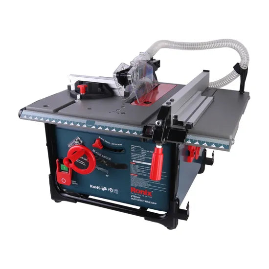 Ronix 5601 Dustcutter Contractor Saw Dust Collection System Woodworking Push Saw Table Electric Dust-Collection Table Saw