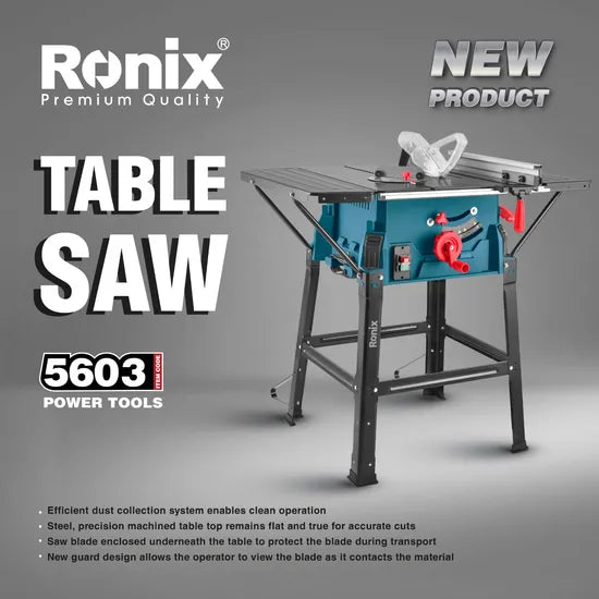 Ronix 5603 250mm Electric Table Saw with Resonable Price