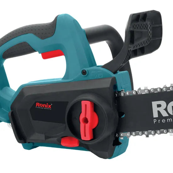 Ronix 8651 20V 10inch Chainsaw Cut Through Tough Branches Stumps Witho ...