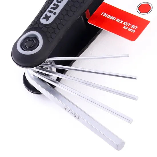 Ronix Hand Tools Model Rh-2020 Different Sizes 1.5-8mm 8PCS Folding Hex Key Wrench Set
