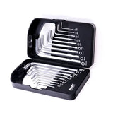 Ronix Hand Tools Model Rh-2052 18PCS CRV Long Allen Torx Handle Folding Hex and Torx Key Set