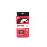 Ronix Model Rh-2051 Hand Tools 18PCS Short Allen Wrench Handle Folding Hex Torx Key Set