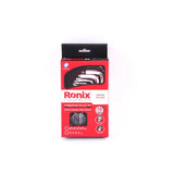 Ronix in Stock Model Rh-2052 Repair Hand Tool 18 PCS Allen Wrench Key Set Hex Key Set