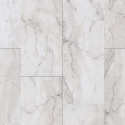 LVP - Cascade Marble 1-mil x 12-in W x 24-in L Waterproof Interlocking Luxury Vinyl Tile Flooring