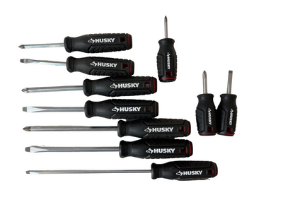 Husky Screwdriver Set (10-Piece)