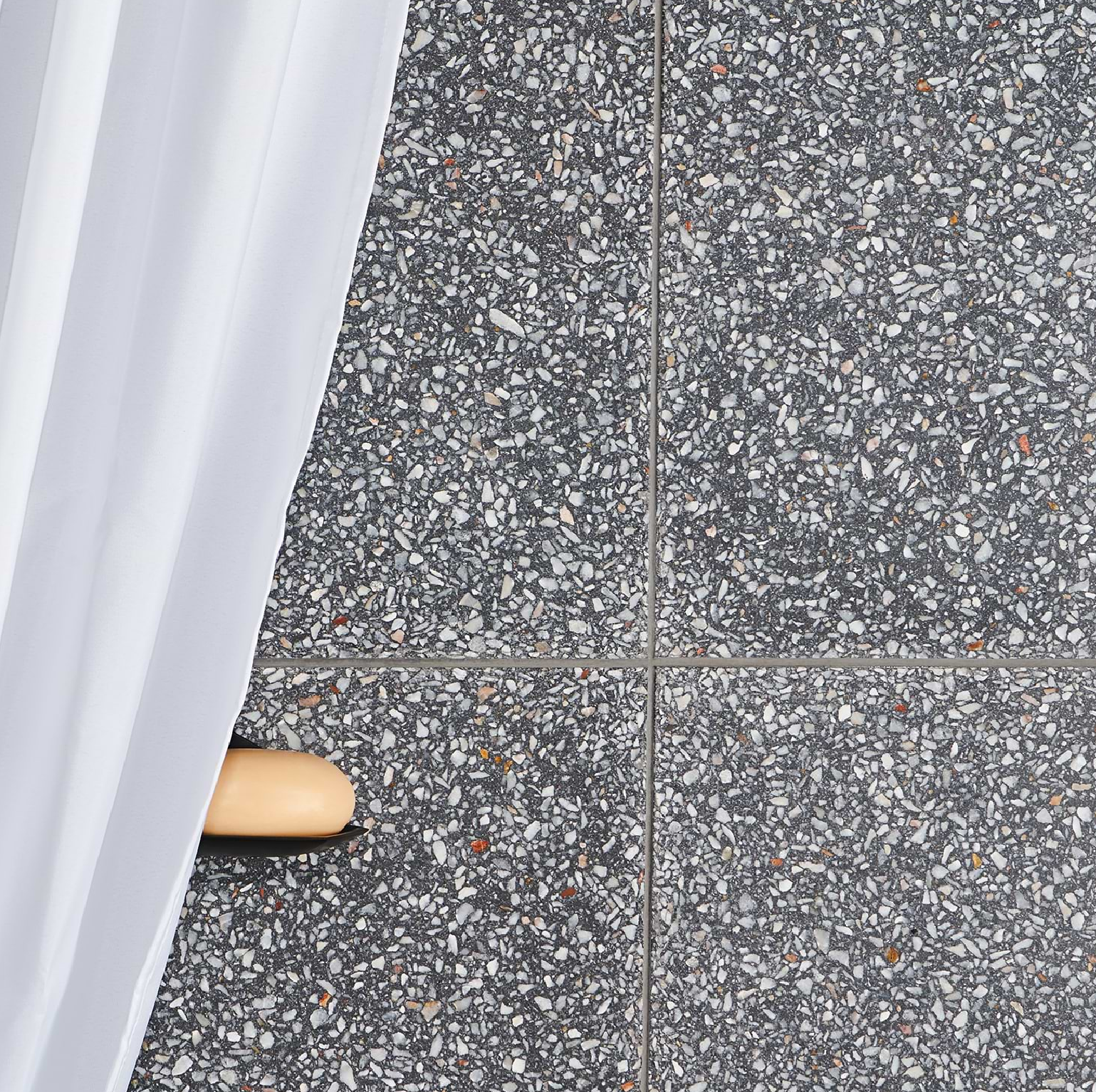 True See Tile True Terrazzo Purbeck Gray 16x16 Polished Terrazzo Tile – Super Arbor