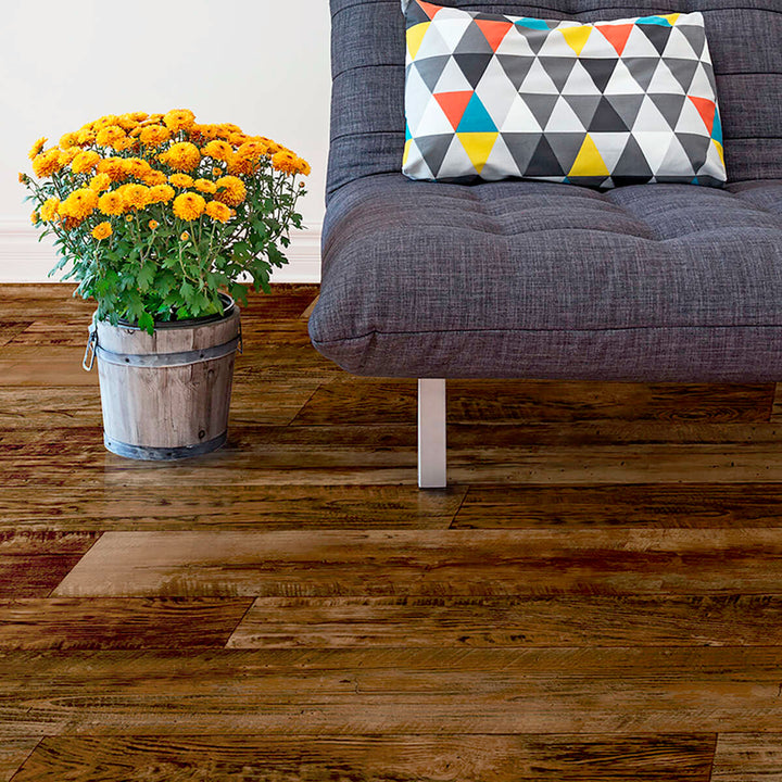 Congoleum ArmorCore Pro UR Farmhouse Timber 12-ft W Cut-to-Length