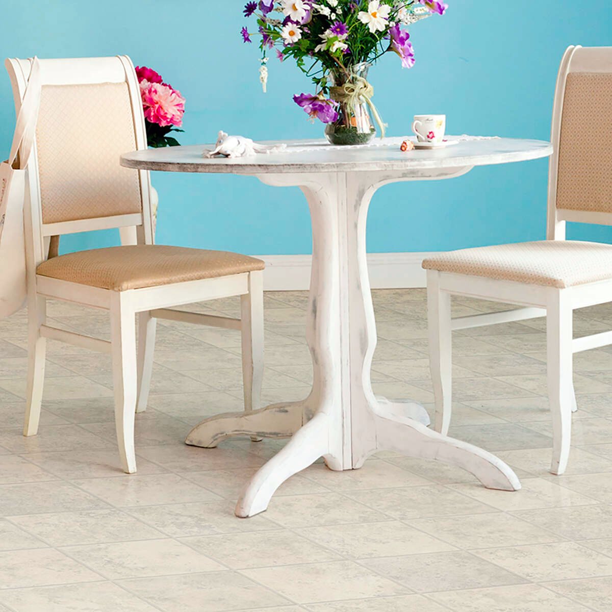 Armorcore Desk Congoleum ArmorCore Pro Contempo 12-ft W Cut-to-Length Ballet White St ...