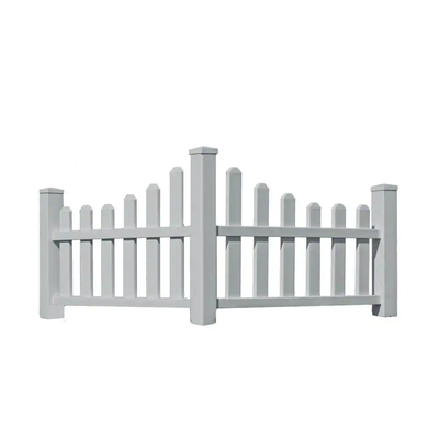 VITA 49"L x 49"W x 44"H Country Corner Vinyl Picket, White, VA20234