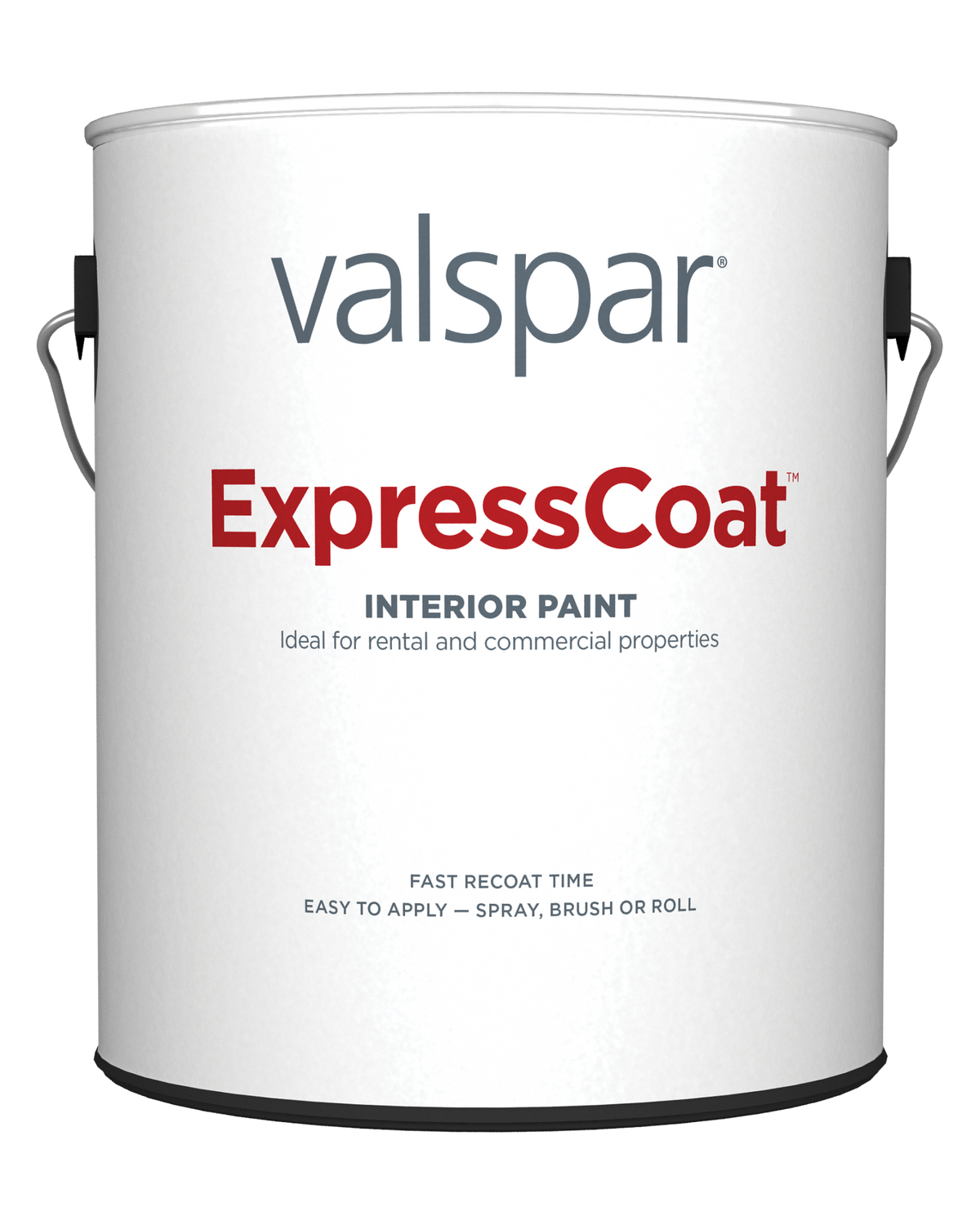 Valspar Pro ExpressCoat Extra White Eggshell Latex Tintable Interior Paint, 620-fl oz