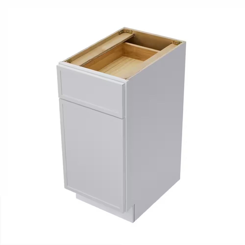 A single green leaf against a white background.