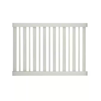 Veranda Pro-Series 4 ft. H x 6 ft. W White Vinyl Lafayette Spaced Picket Fence Panel