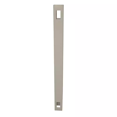 Weatherables 5 in. x 5 in. x 9 ft. Khaki Vinyl Fence Line Post