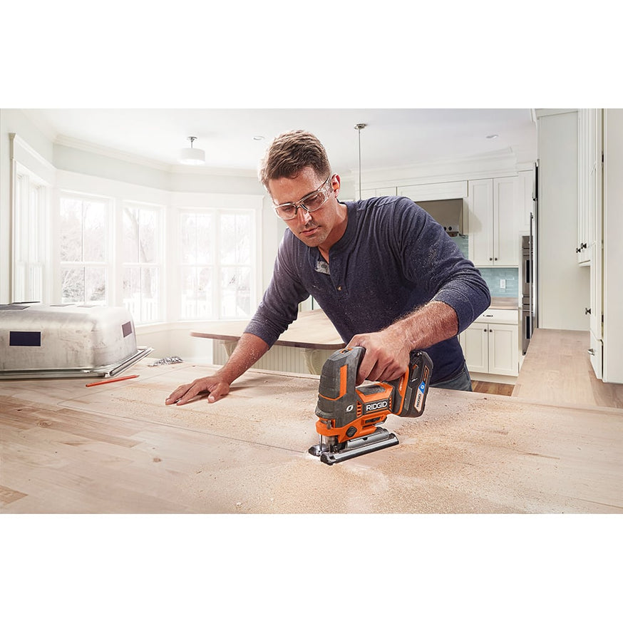 RIDGID 18V OCTANE Cordless Brushless Jig Saw (Tool Only)