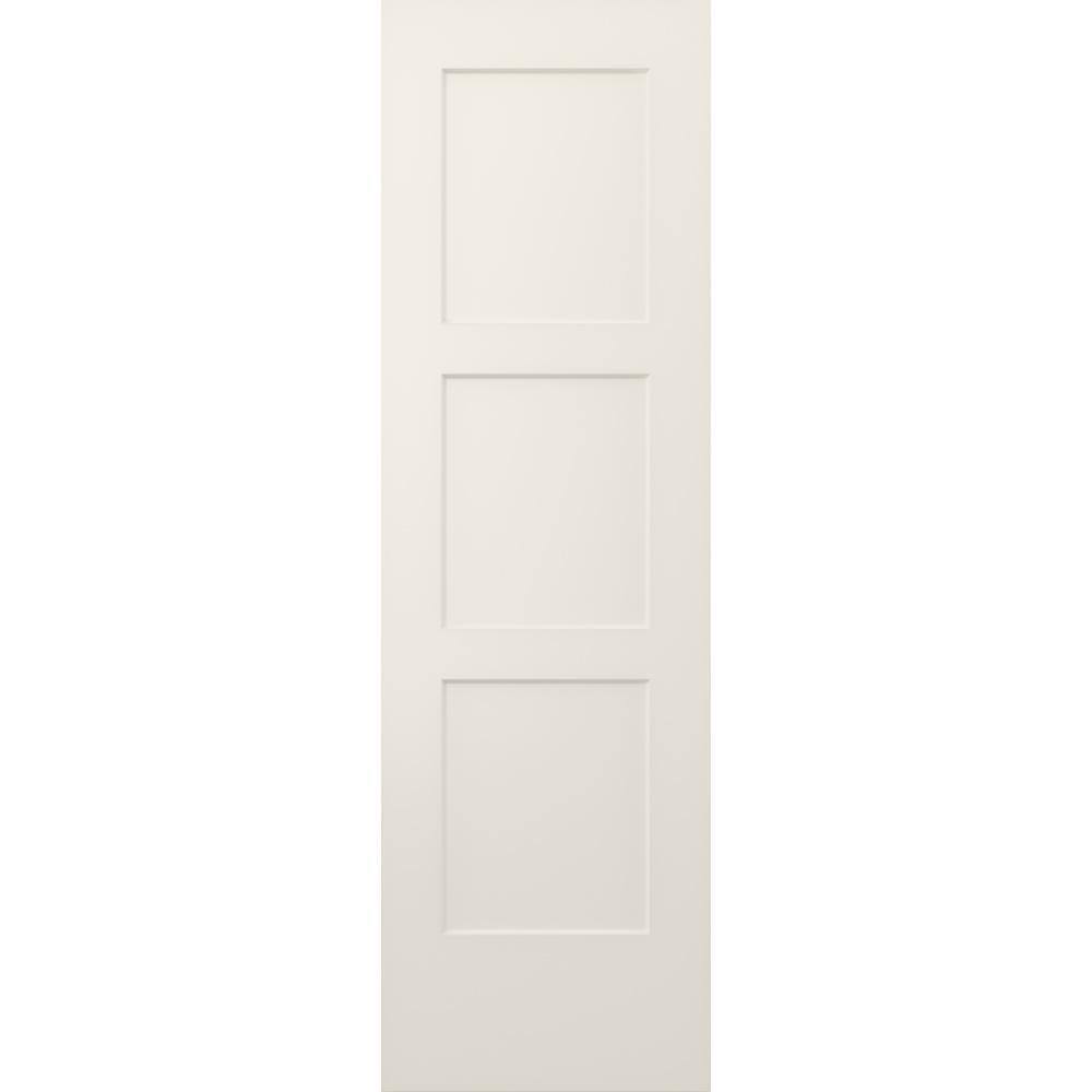 32 in. x 96 in. Birkdale Primed Smooth Hollow Core Molded Composite Interior Door Slab - Super Arbor