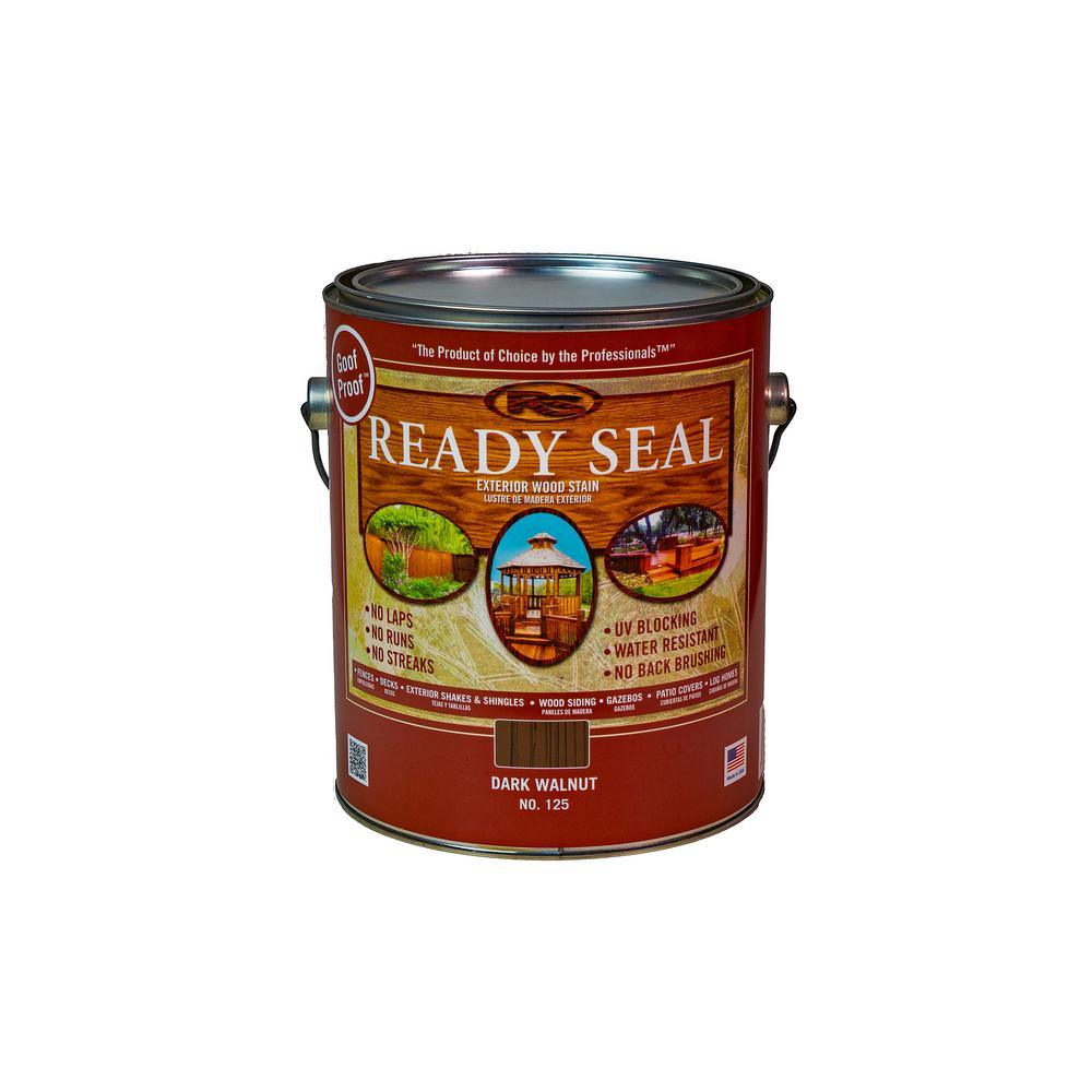 Ready Seal 5 Gal. Dark Walnut Exterior Wood Stain and Sealer - Super Arbor