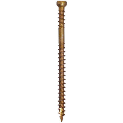 #8 x 1-1/2 in. Star Drive Trim Head Wood Deck Screw (600-Piece per Pack)