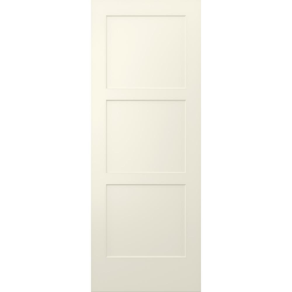 32 in. x 96 in. Birkdale Primed Smooth Hollow Core Molded Composite Interior Door Slab - Super Arbor