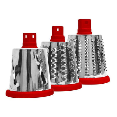 NutriSlicer 3-in-1 Spinning/Rotating Mandoline and Countertop Food Slicer and Grater