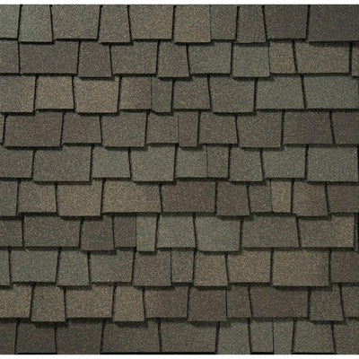 Glenwood Weathered Wood Designer Architectural Shingles (11.1 sq. ft. per Bundle) (10-pieces) - Super Arbor