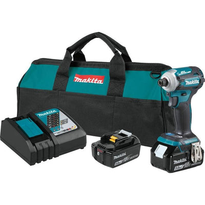 18-Volt 5.0 Ah LXT Lithium-Ion Brushless Cordless Quick-Shift Mode 4-Speed Impact Driver Kit