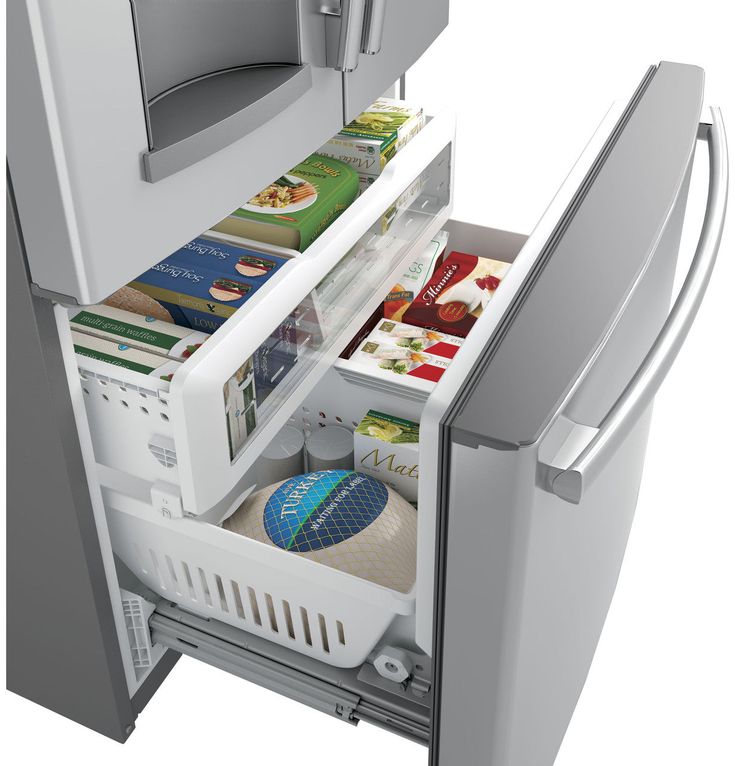 GE 27.7 cu. ft. French Door Refrigerator in Fingerprint Resistant Stainless Steel, ENERGY STAR