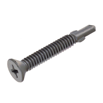 #12 2-3/4 in. Phillips Flat-Head Self-Drilling Screws (40-Pack)