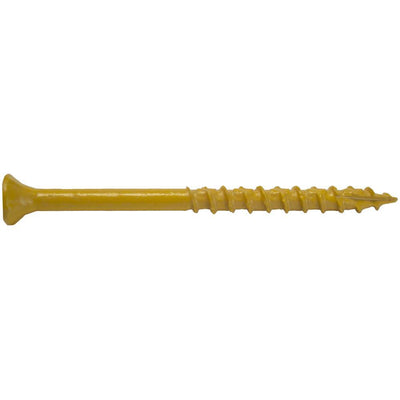 #9 x 3 in. Star Flat-Head Wood Deck Screws (5 lbs./Pack)