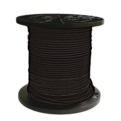 500 ft. 6 Black Stranded CU SIMpull THHN Wire - Super Arbor